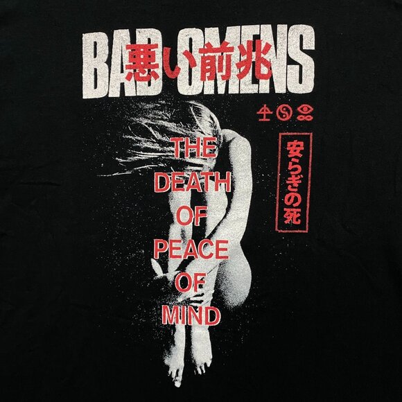 Bad Omens The Death of Peace of Mind Tshirt size extra large - Picture 2 of 4